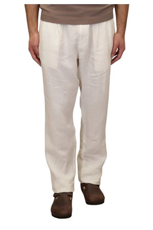 Pantaloni Havier Con Pinces Lino MC2 SAINT BARTH | Pantaloni | HAV000100814L